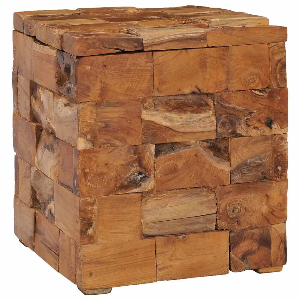 vidaXL - Kruk - Bruin - Hout