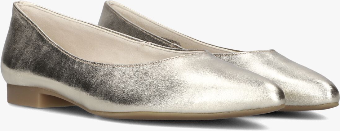 PAUL GREEN gouden paul green ballerina's 3772