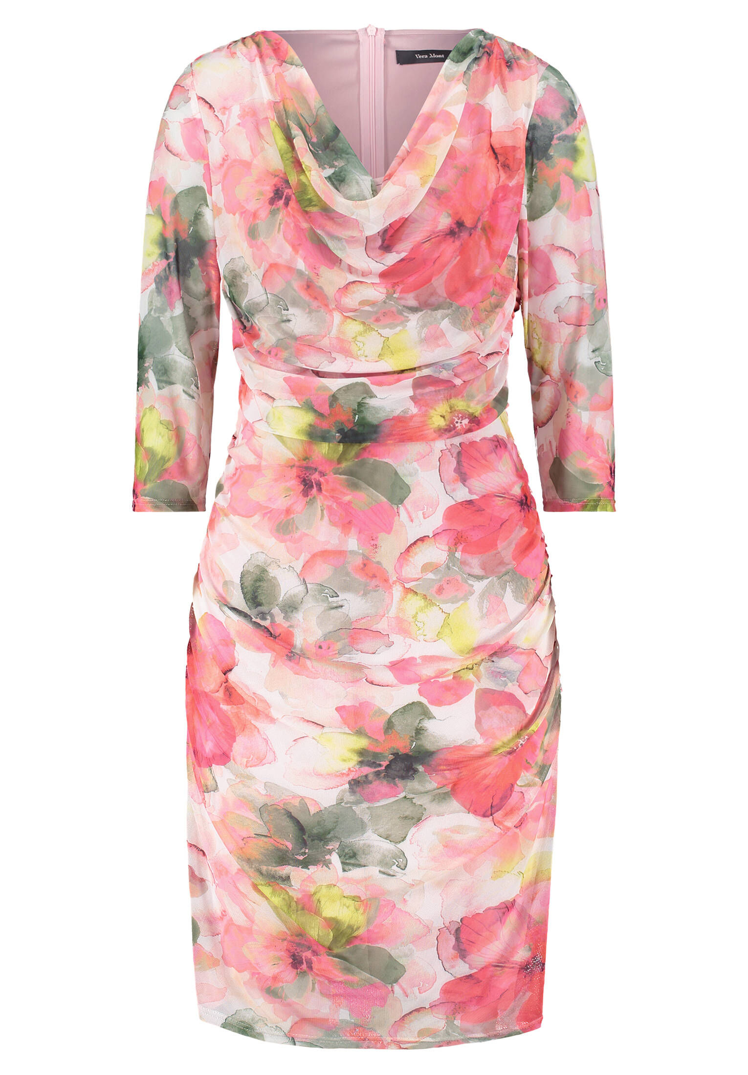 Vera Mont| Damen Etuikleid mit Blumenprint