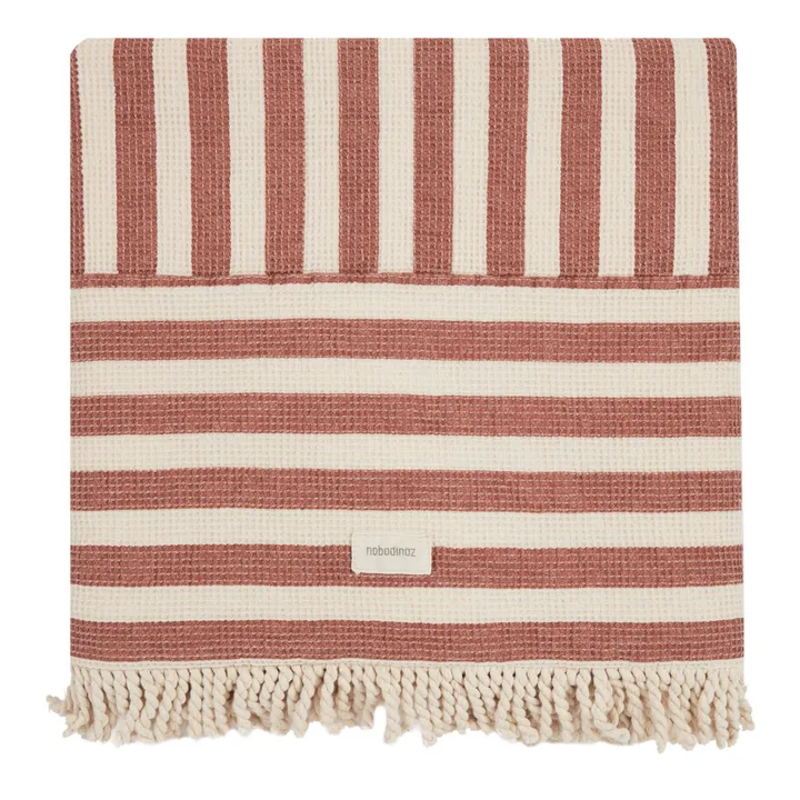 Nobodinoz Serviette de bain Portofino | Rouille