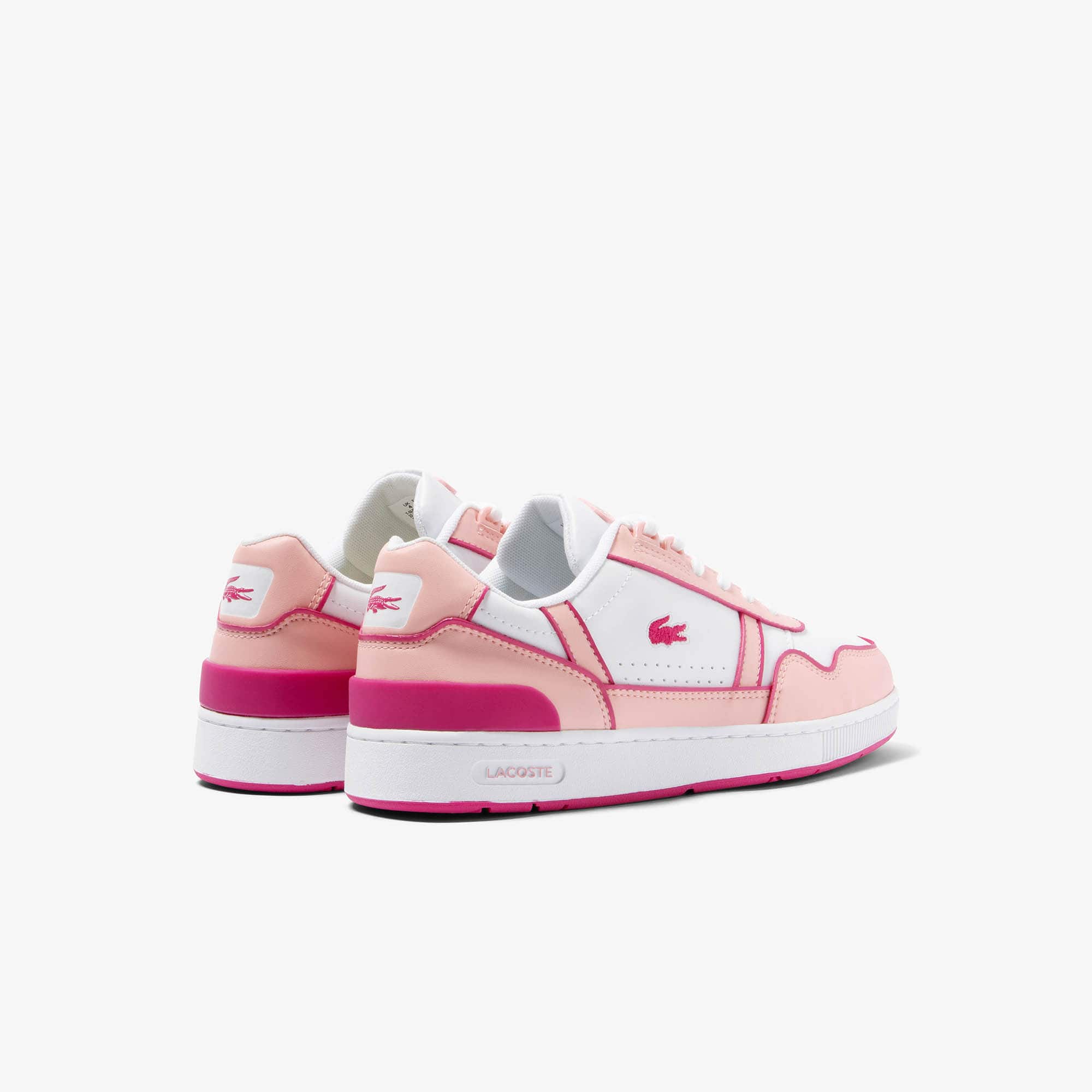 Sneakers T-Clip junior détail coloré Sneakers - Blanc - Lacoste - Enfant