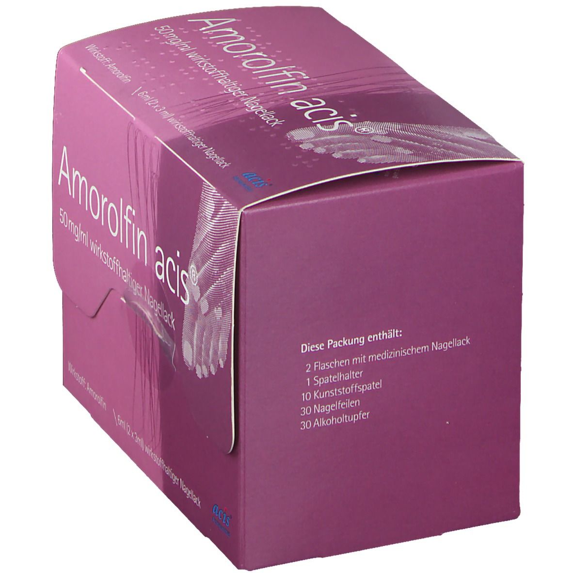 Amorolfin acis® 50 mg/ml wirkstoffhaltiger Nagellack