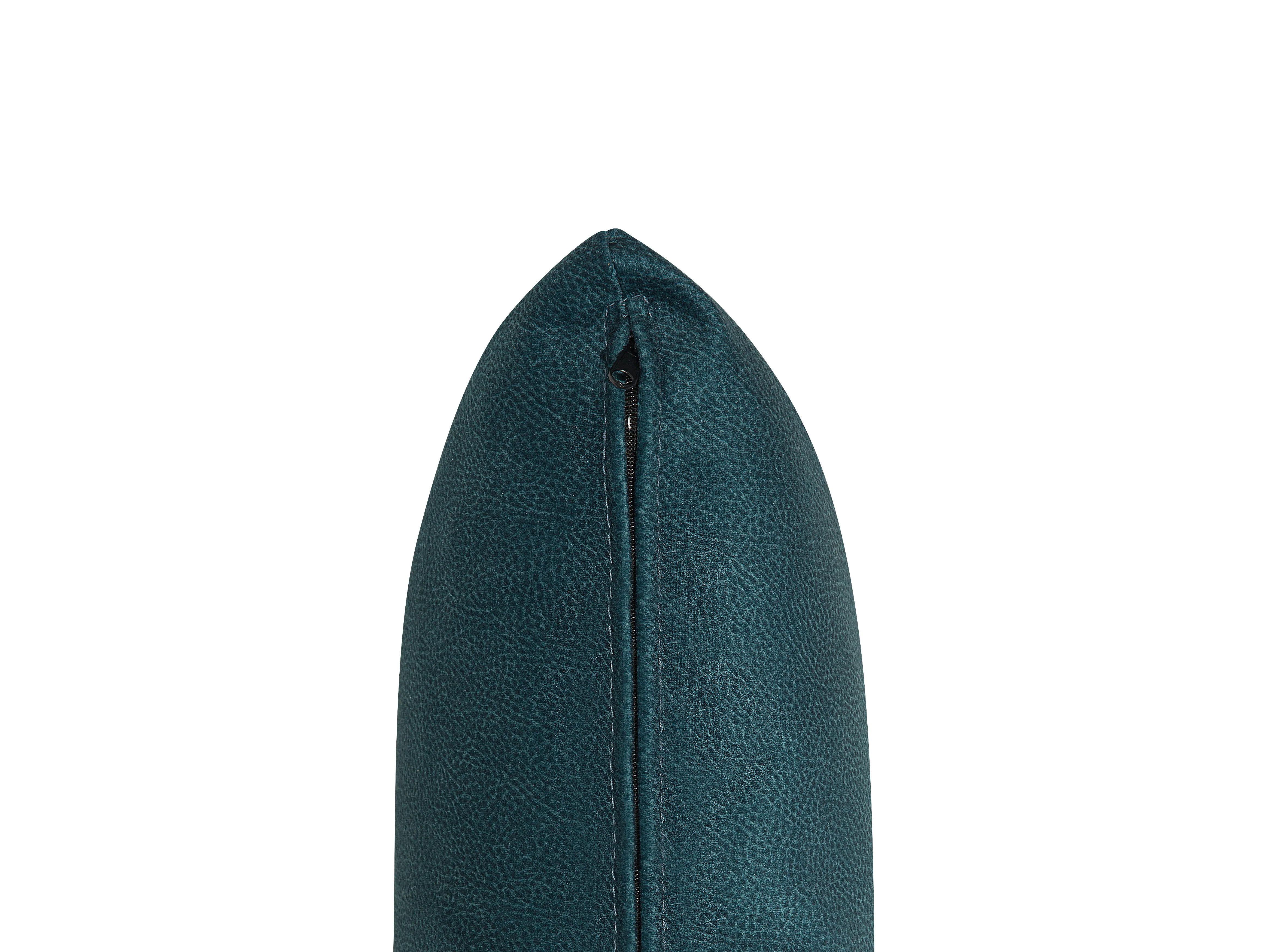 Bankenset 5-zits GAULA Fluweel Groenblauw