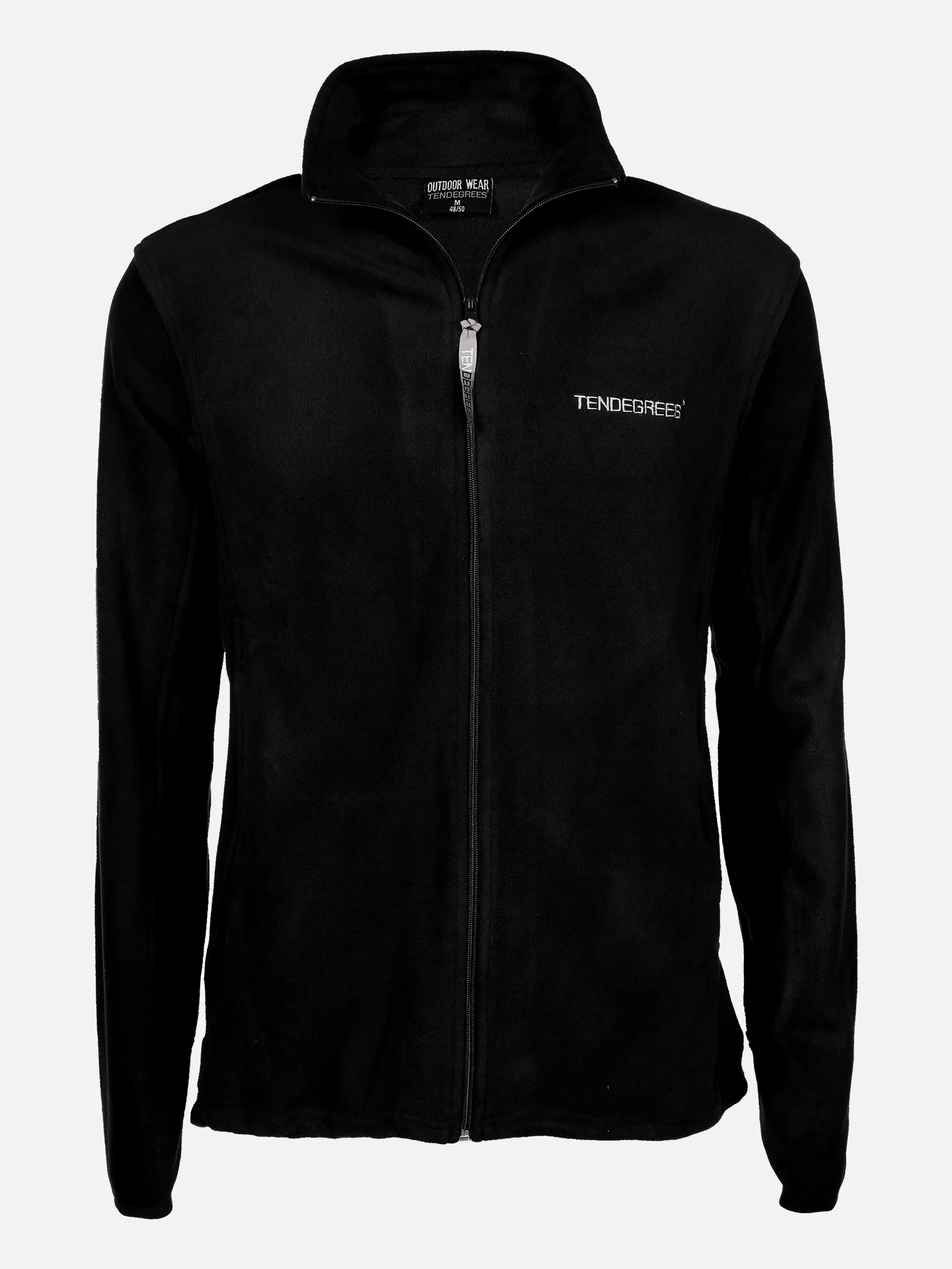 Herren Fleecejacke mit Stehkragen