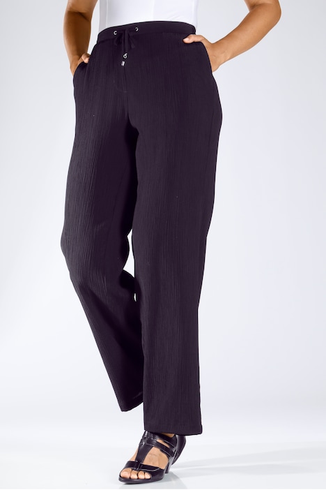 Hose, Straight Fit, Elastikbund
