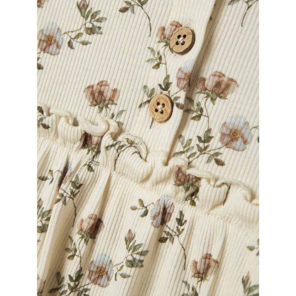 Køb Lil'Atelier Turtledove Flowers Gavo Ens Body Kjole