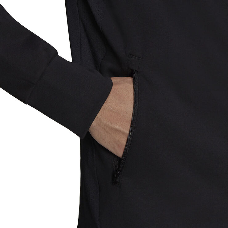 adidas AEROREADY Designed to Move Sport Motion Logo hættetrøje Sort