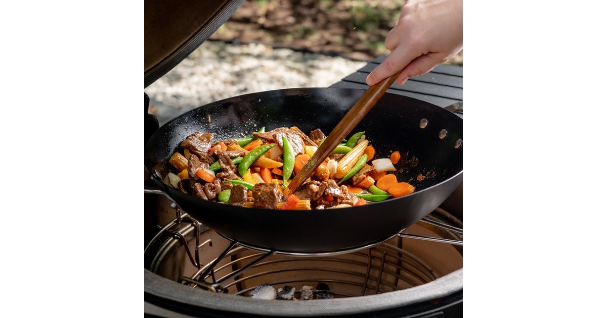 Kamado JoeKarbon Steel Wok