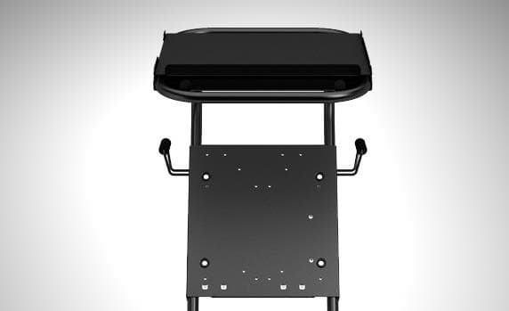 Ctek Trolley Pro, Multimedia cart, Svart, Stål, 3 hyller, 1060 mm, 490 mm
