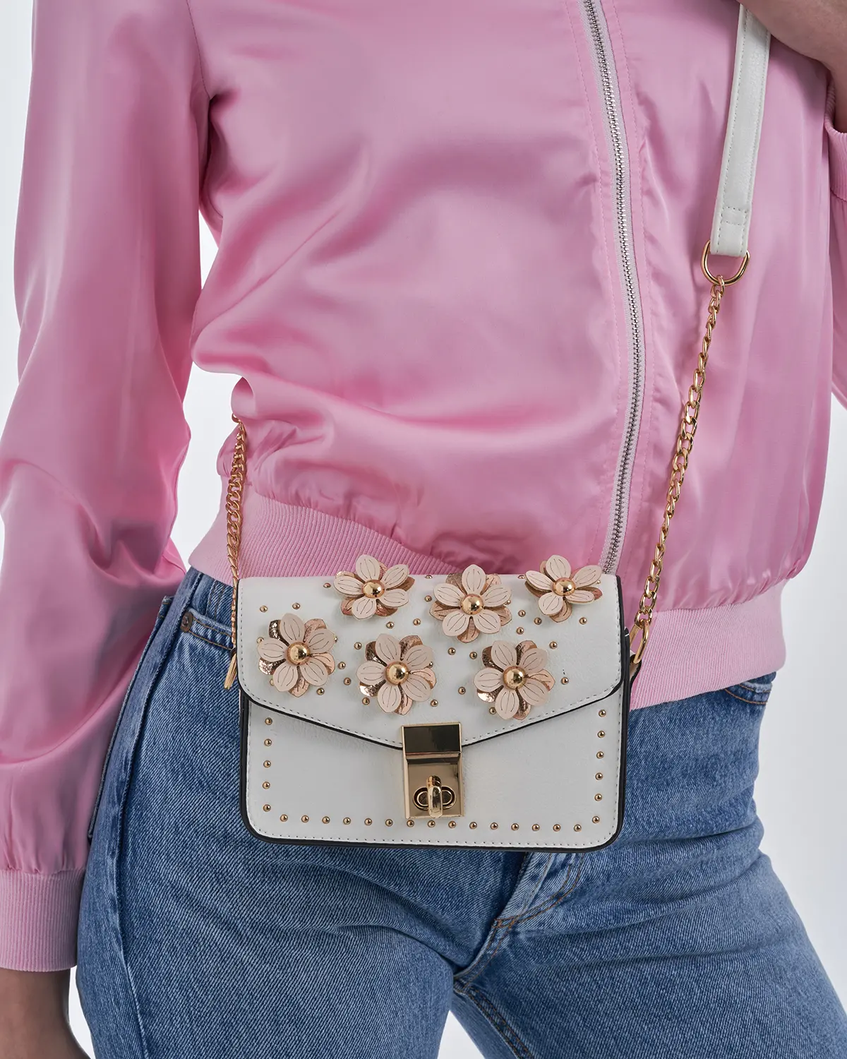 Handtasche - Shiny Flowers