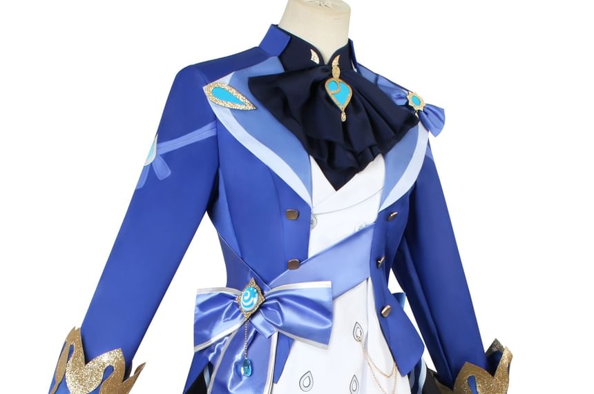 Bloomsoon - Genshin Impact Focalors Cosplay Kostuumset