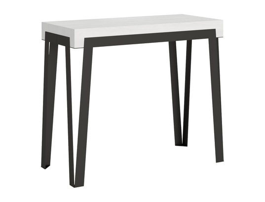 ITAMOBY - Console extensible rio 90x40/300cm frêne blanc