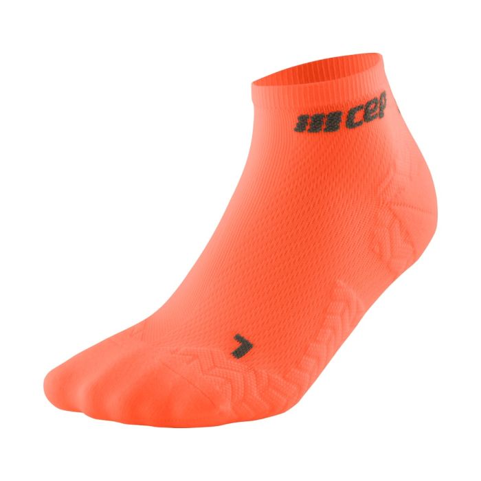 CEP Dame Strømper Ultralight Compression Low Cut Socks Orange