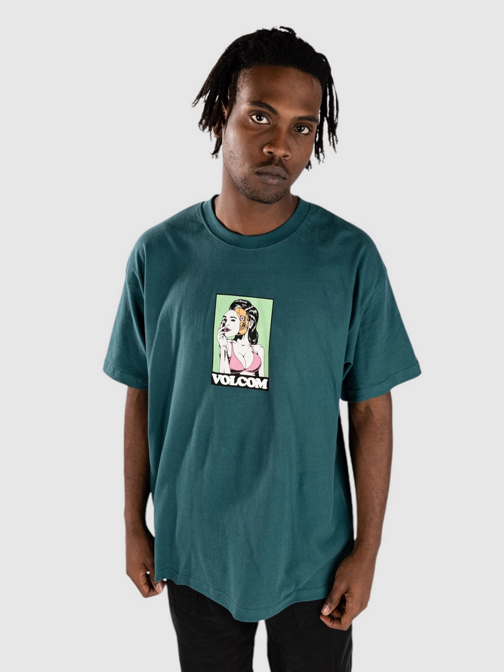 Volcom Underfaced T-Shirt evergreen