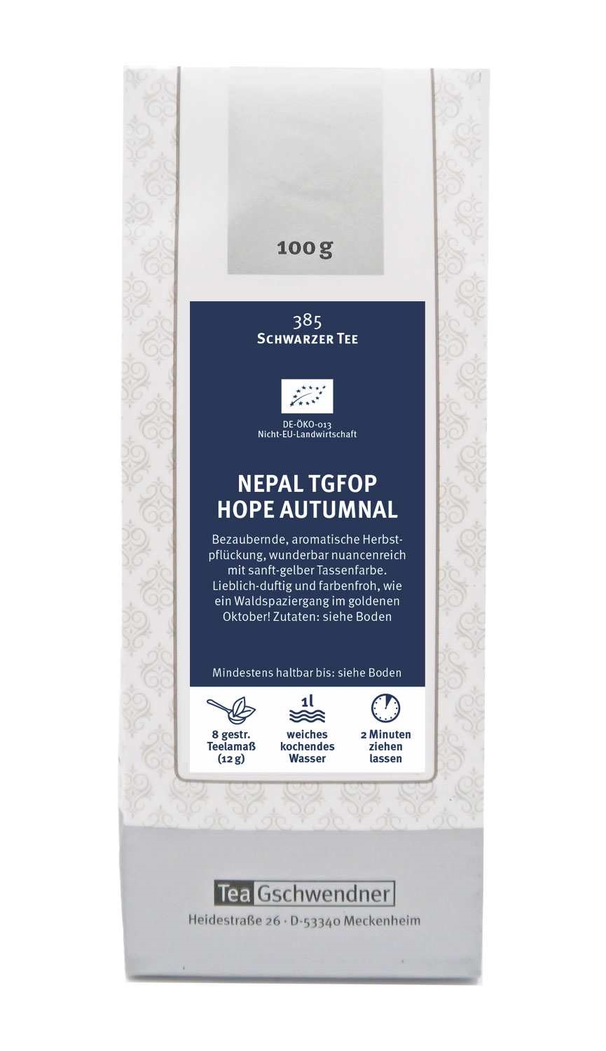 Nepal TGFOP Hope Autumnal Bio