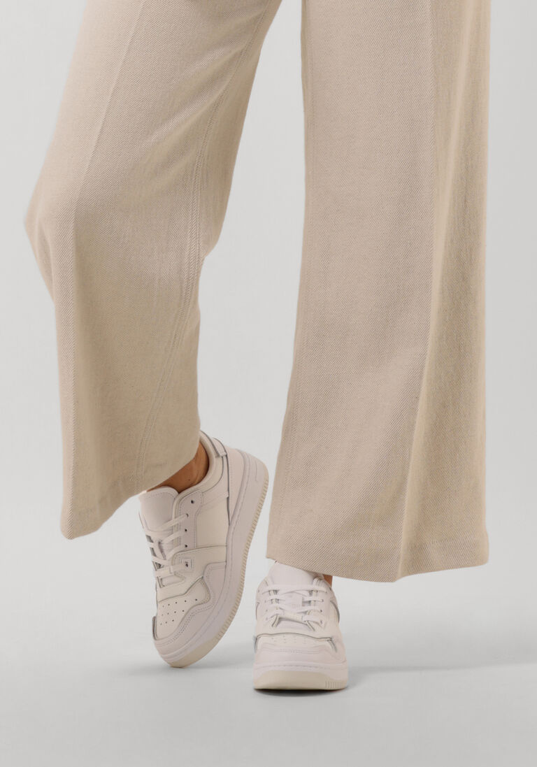 TOMMY JEANS witte tommy jeans lage sneakers tommy jeans sneaker cupsole