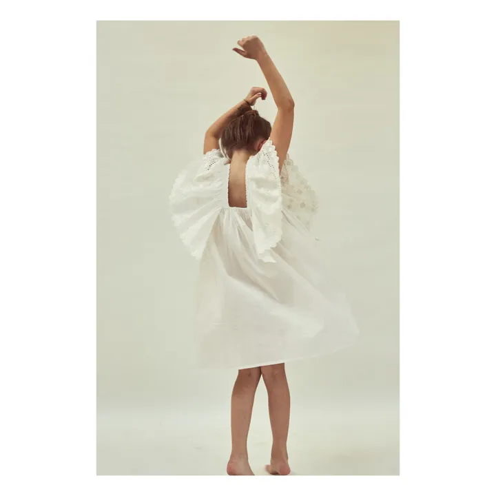 Faune Robe Hibiscus | Ecru