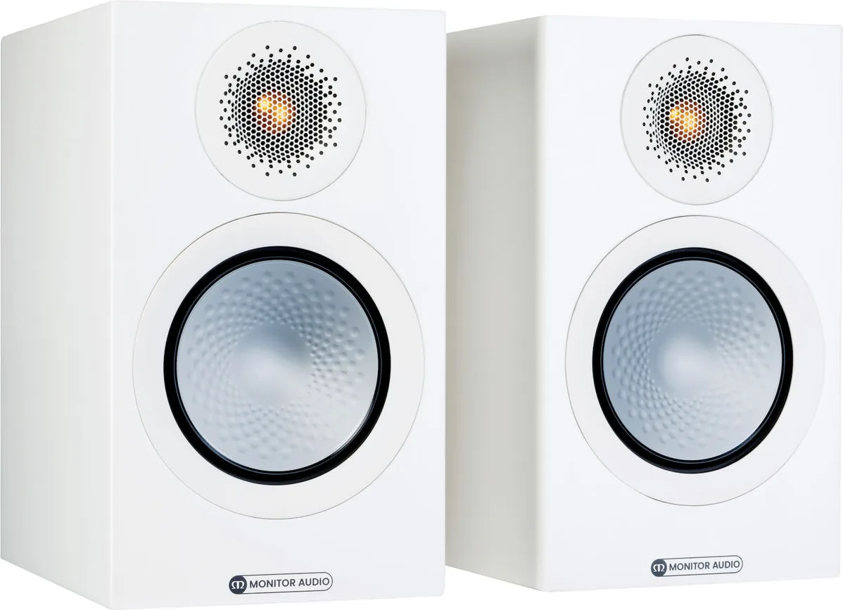 Monitor Audio Silver 50 7G Blanc satin (la paire) Enceintes bibliothèque