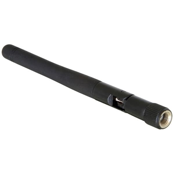 DeLOCK WLAN antenne RP-SMA, 2 dBi, rundstrålende, 802.11 b/g/n, sort