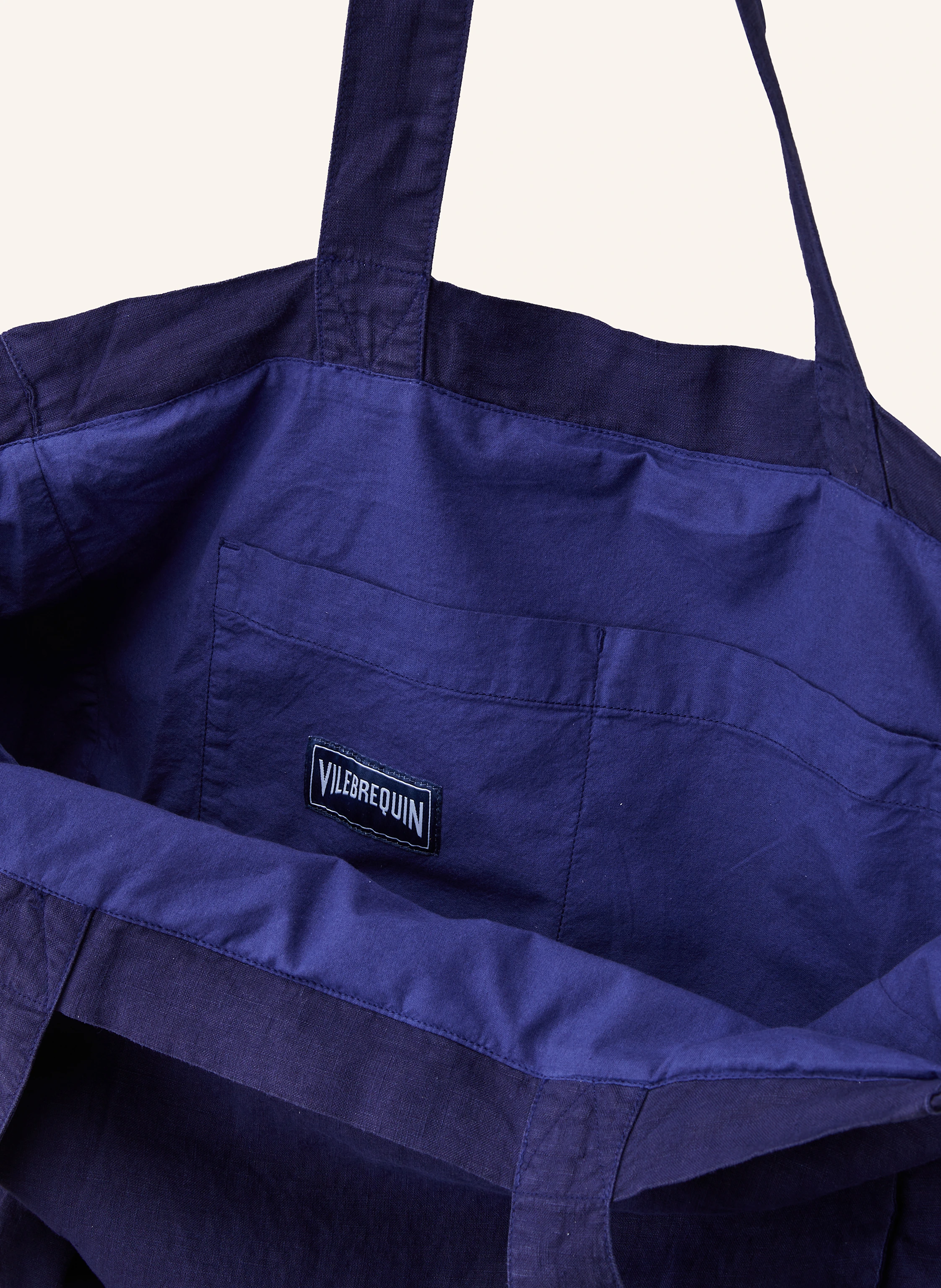 VILEBREQUIN Strandtasche BABEL aus Leinen