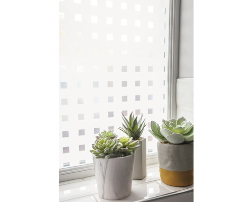 dc-fix® glasdecoratieve folie statisch hechtend Caree 67,5x150 cm