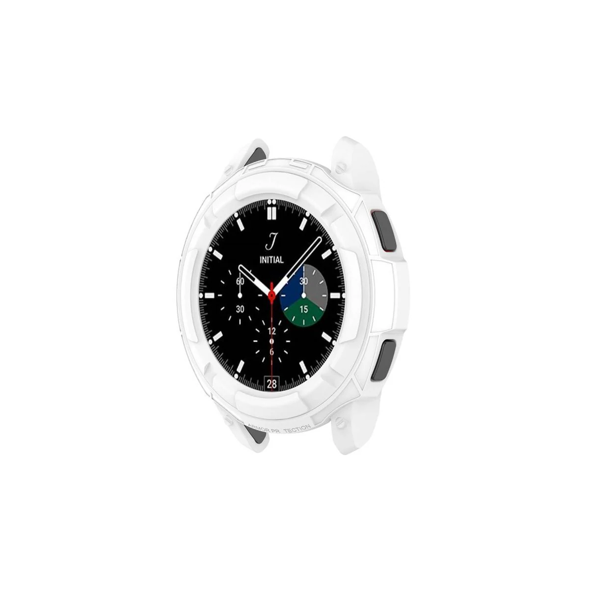Armour Silikondeksel Samsung Galaxy Watch 4 Classic (46mm) - Ivory