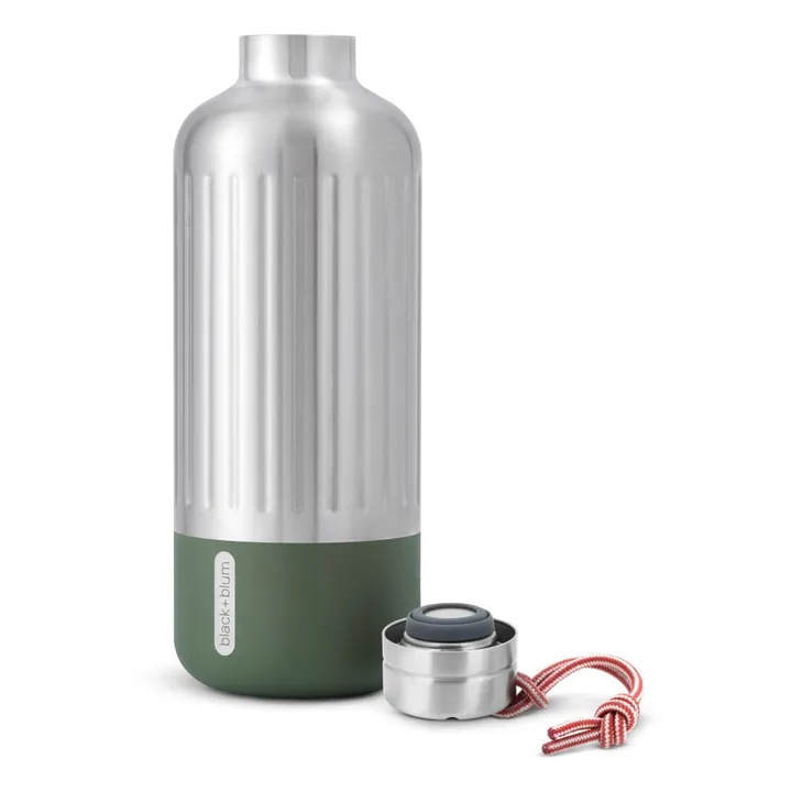 Black + Blum Gourde en inox L | Vert kaki