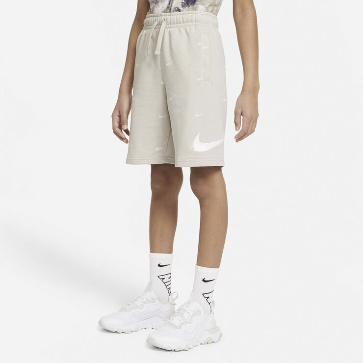 Nike Sportswear Swoosh French Terry Shorts Grå