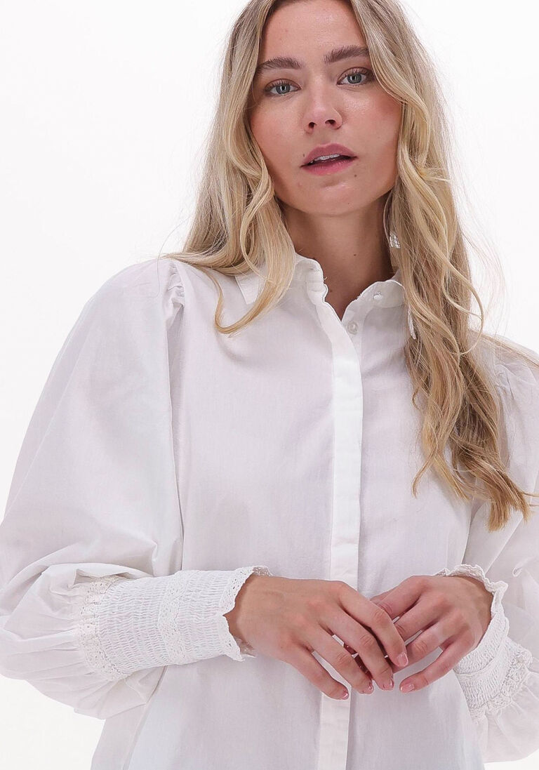 Y.A.S. witte y.a.s. blouse yasklino ls long shirt