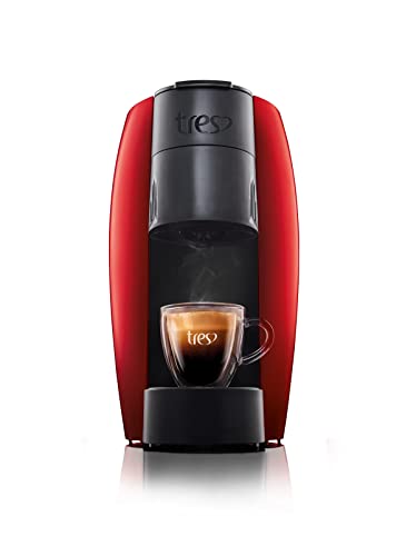 Cafeteira Espresso, Lov, 110V, Preta Brilhante, Tr&ecirc;s Cora&ccedil;&otilde;es