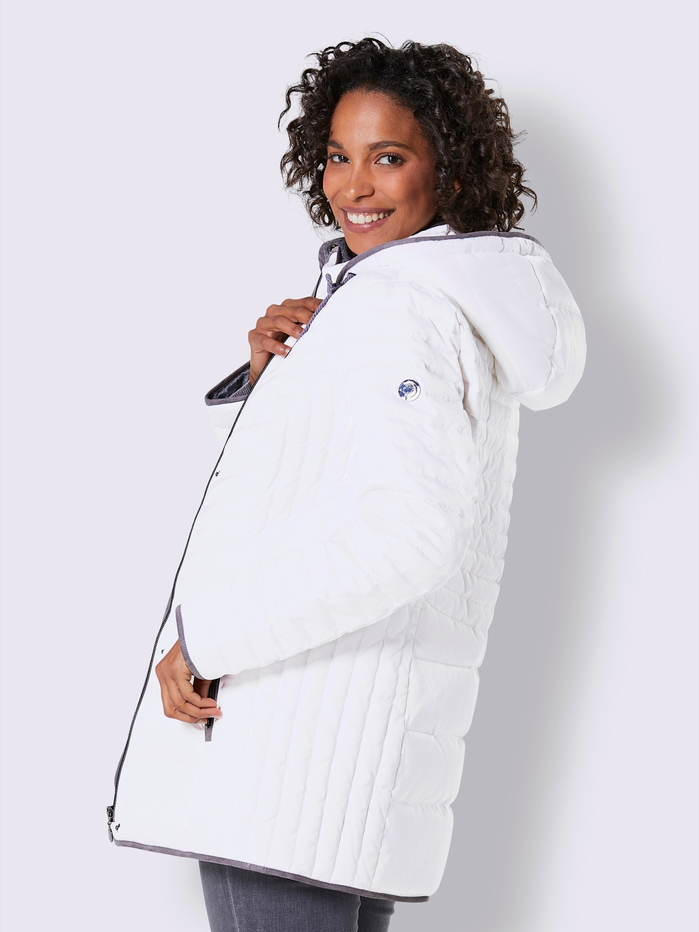 Veste duvet léger 90% duvet, 10% plumes