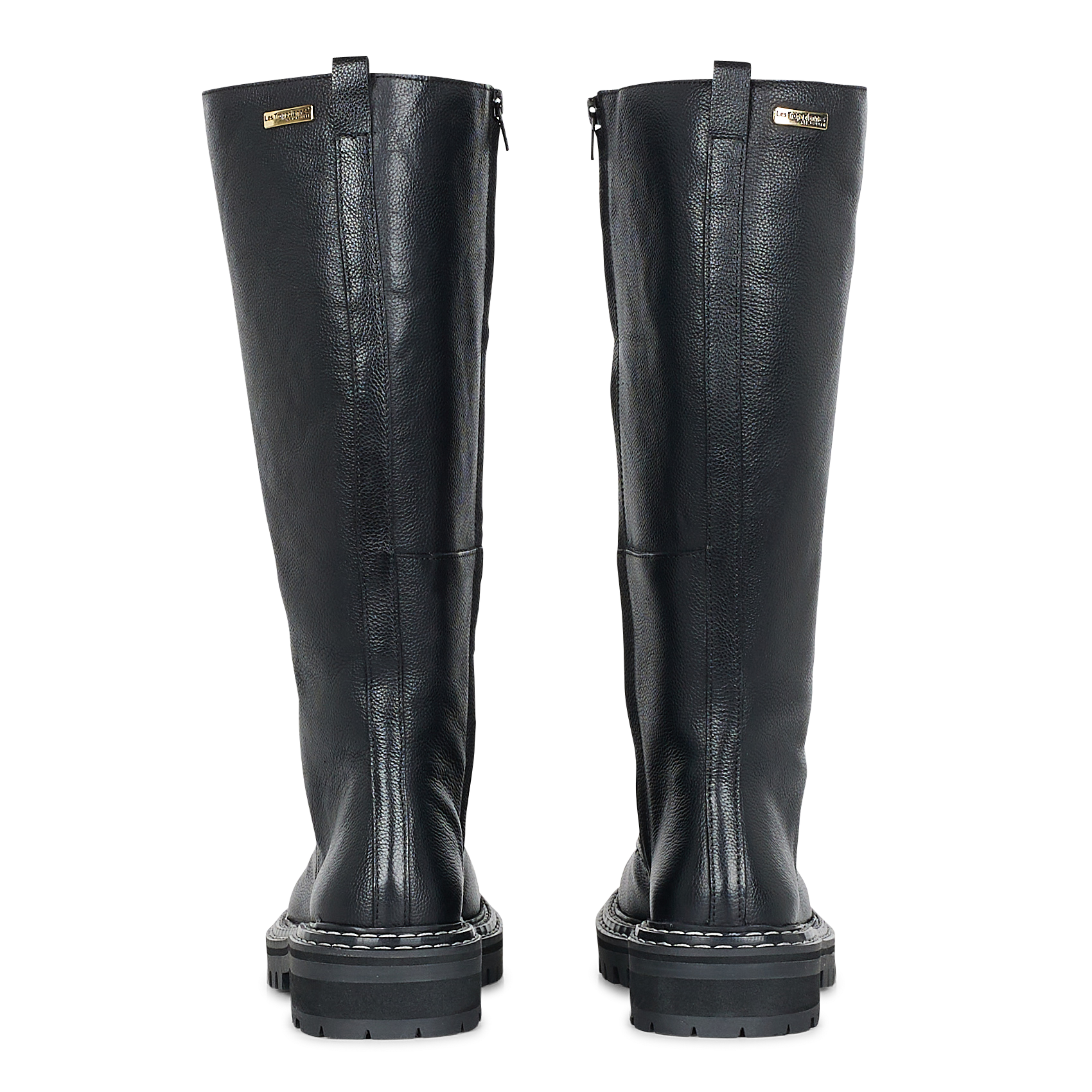 RISE - Bottes à lacets en cuir| Noir