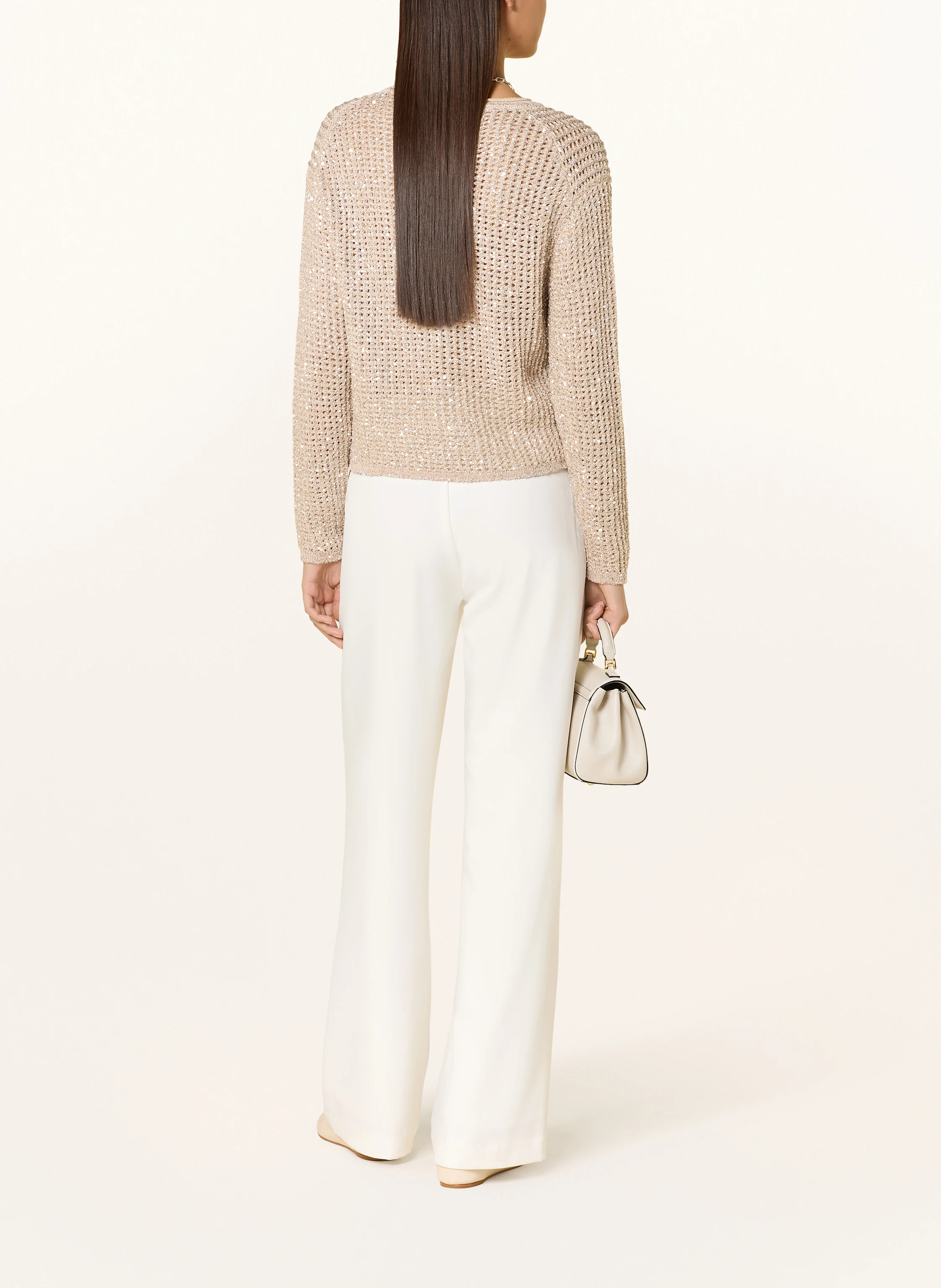 MARC CAIN Pullover mit Pailletten