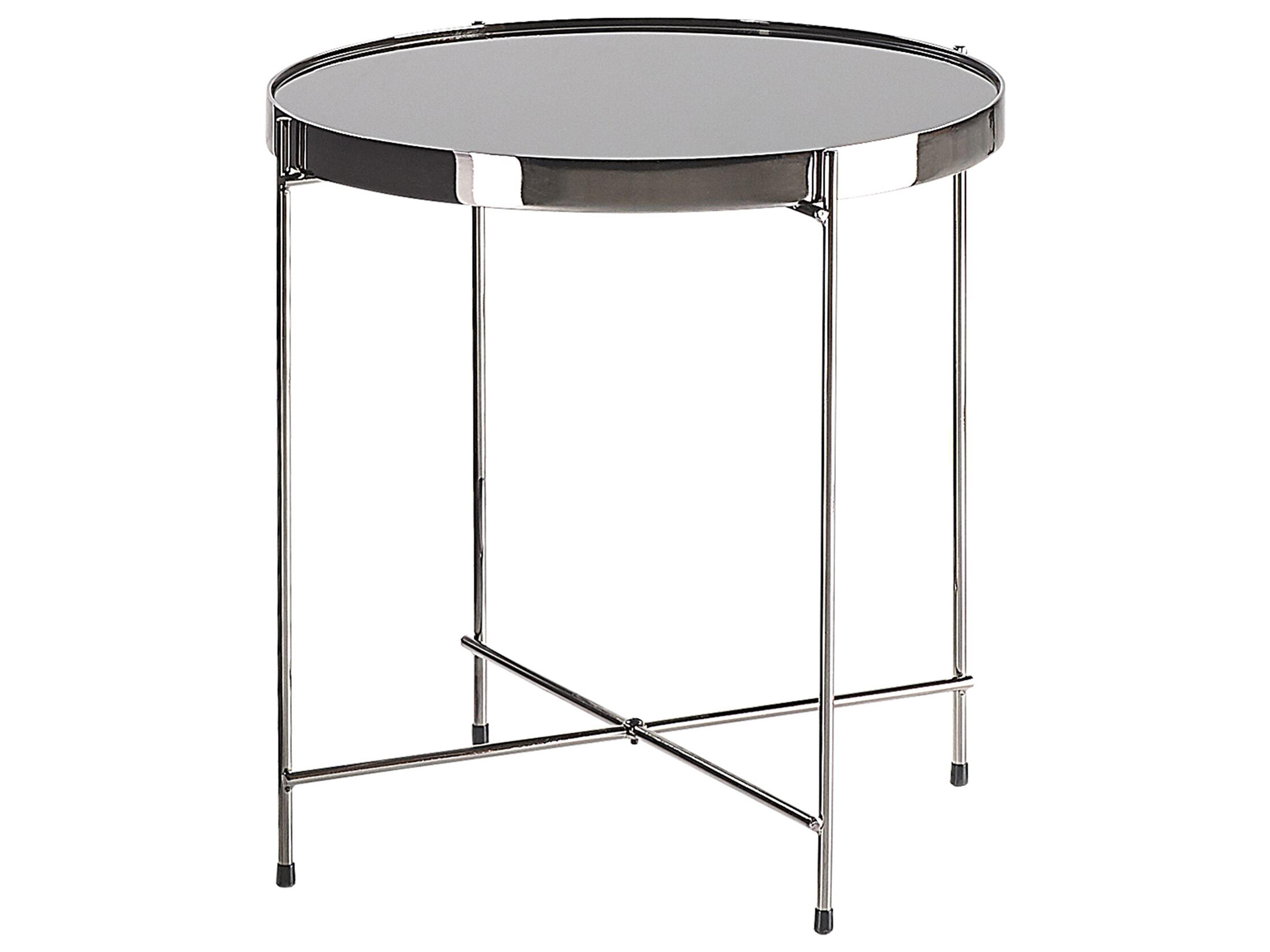 Bijzettafel LUCEA Veiligheidsglas Zilver