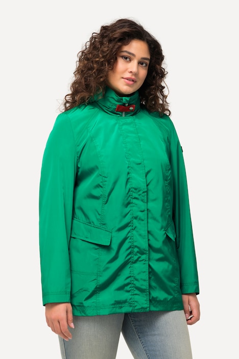 HYPRAR Funktionsjacke, Stehkragen, Kapuze, 2-Wege-Zipper