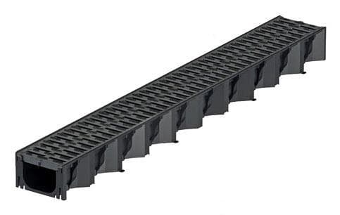 ACO Dreneringskanal med plastgitter HexaLine, 1 m