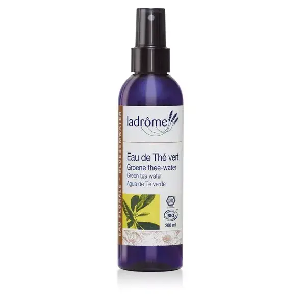 Água Floral de Chá Verde Orgânico Ladrome 200ml