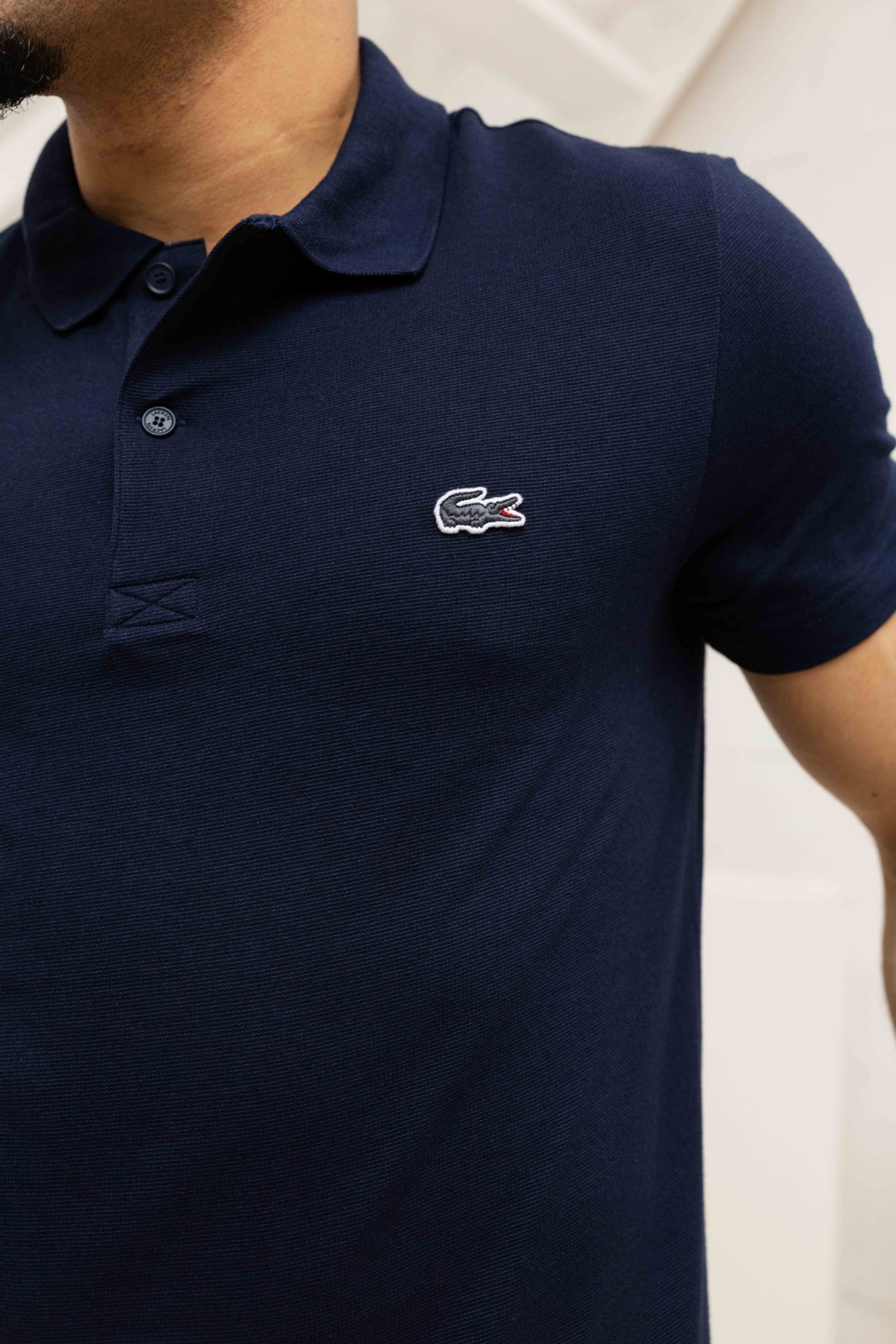 Lacoste Polo Heren Donkerblauw