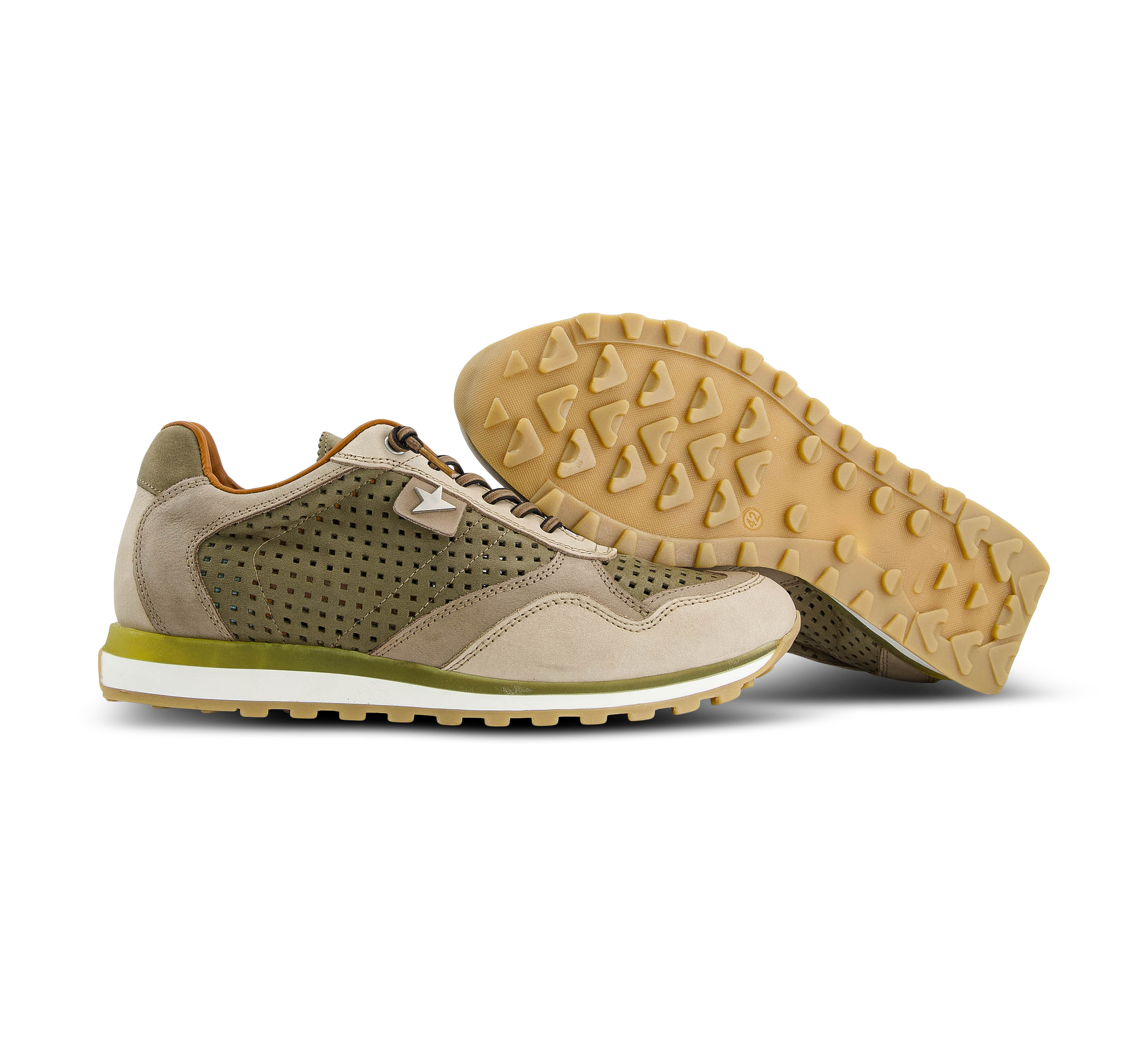 1874 by Walder Sneaker low beige/taupe