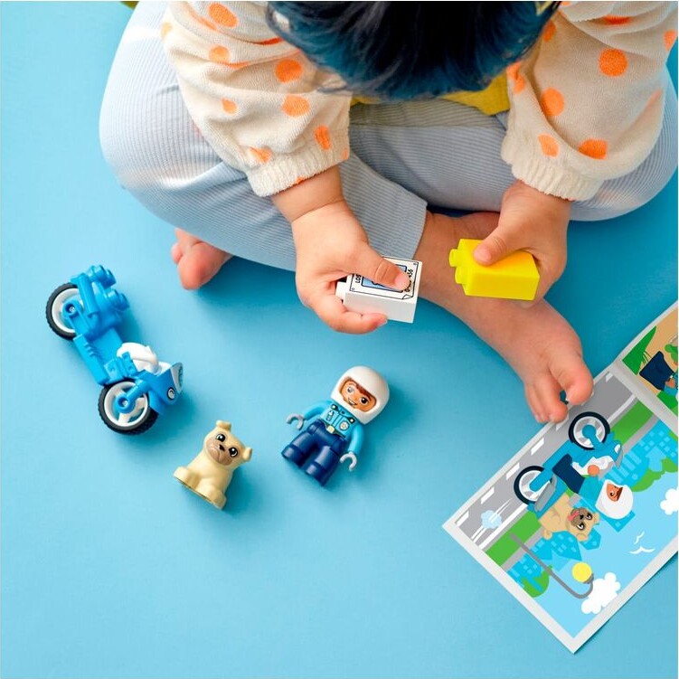 Lego Duplo - Politimotorcykel - 10967