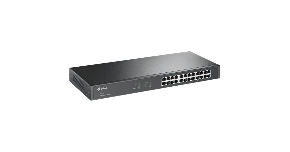 TP-LinkTL-SG1024 switch  (Zwart, Retail)