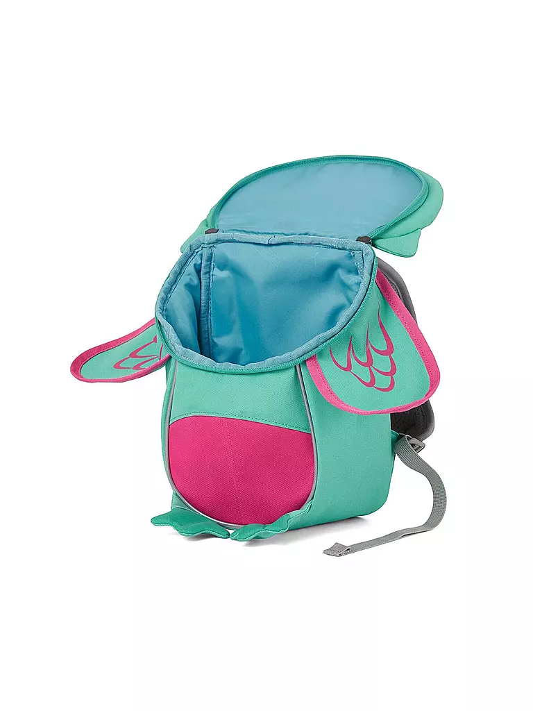 AFFENZAHN Kinder Rucksack Kleine Freunde - Eule türkis