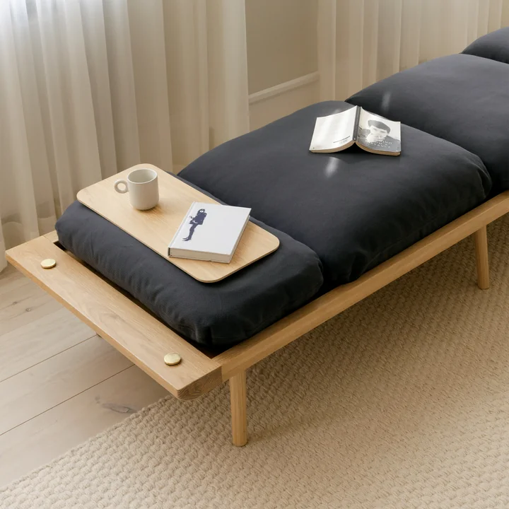 Umage - Lounge Around Daybed, Eiche dunkel / sterling