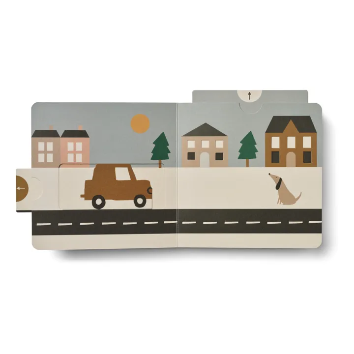Liewood Livre d'éveil Maitland | Vehicles/Downtown mix
