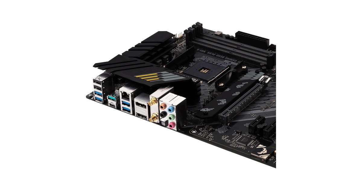 ASUSTUF Gaming B550-PLUS WIFI II socket AM4 moederbord  (Zwart, RAID, Gb-LAN, WLAN, BT, Sound, ATX)