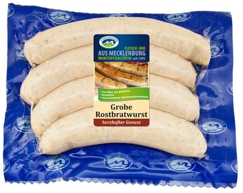 Ludwigsluster Grobe Rostbratwurst