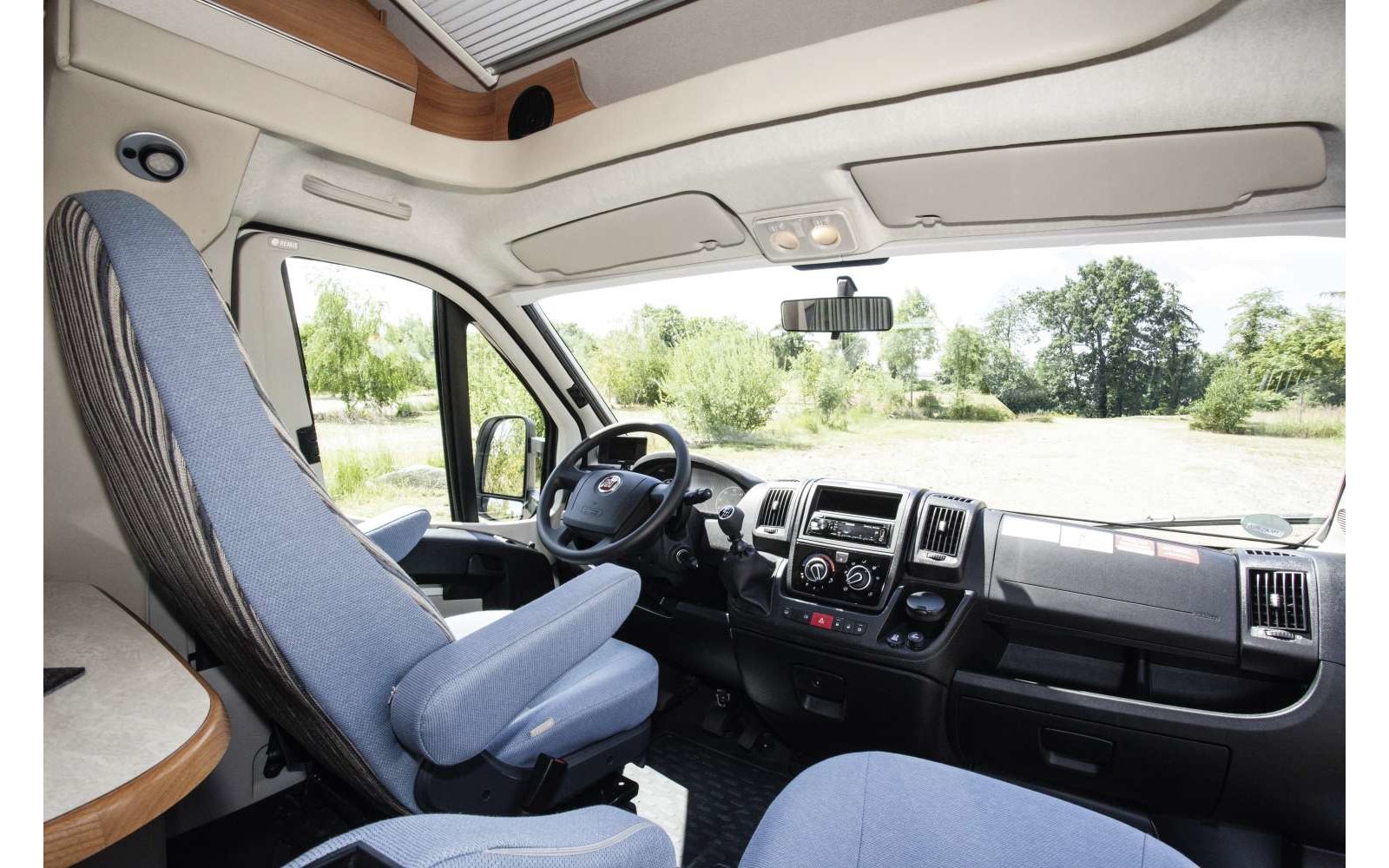 Remis Fahrerhausverdunkelung REMIfront IV Frontscheibe (Links- und Rechtslenker / ohne Sensoren) für Fiat Ducato (Modell X290) ab 2021