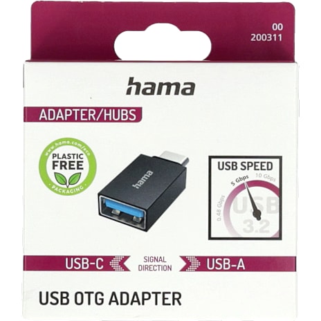 HAMA USB-C adapter til USB-A