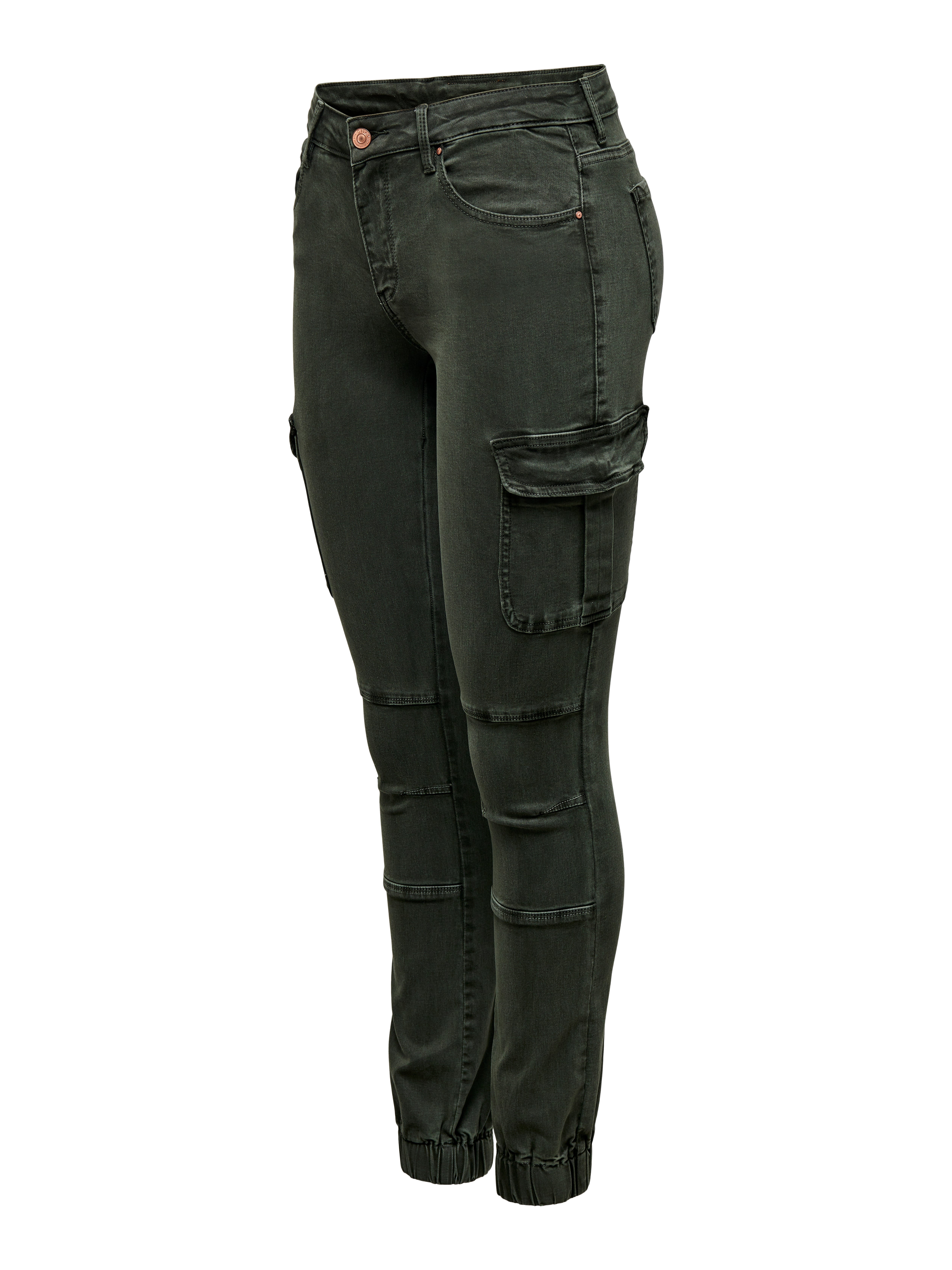 ONLMISSOURI Mittlere Taille Slim Fit Cargo-Hose Rosin