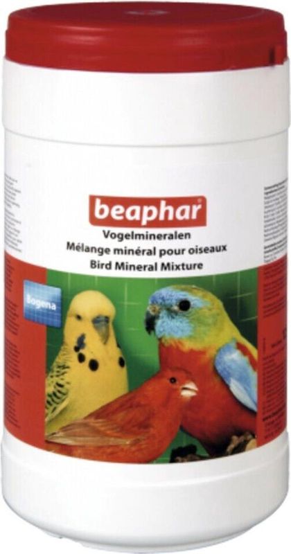 Beaphar - Vogelmineralen - 1,25 kg - Geschikt voor Kooi- en Volierevogels